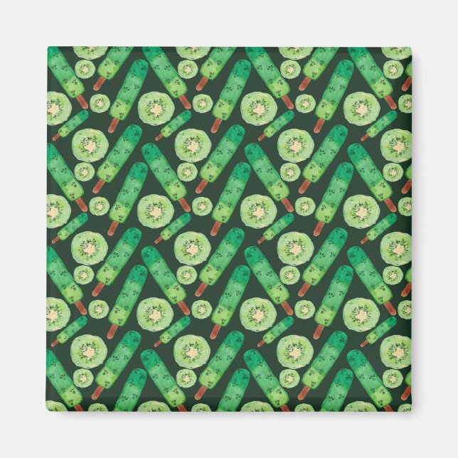Ice cream pattern | Lollies pattern | lollipop 8 Magnet (Front)