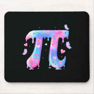 Ice Cream Pi Day Math Teacher Happy Pi Day Drip Ic Mouse Pad