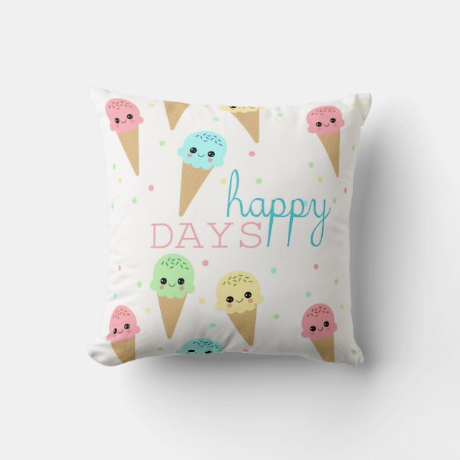 ice cream pillow (Front)