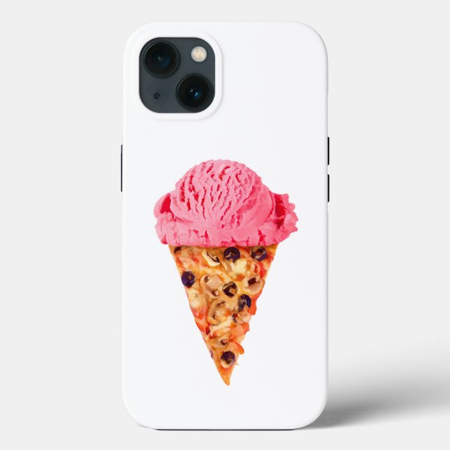 Ice Cream Pizza Case-Mate iPhone Case (Back)