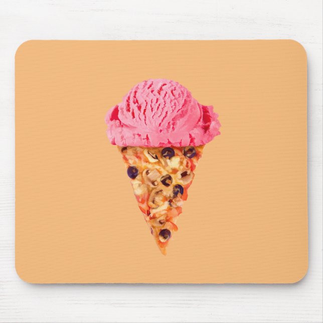 Ice Cream Pizza Mouse Pad (Front)