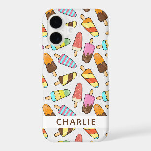Ice Cream Popsicles custom name phone cases