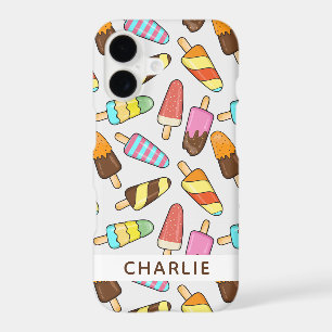 Ice Cream Popsicles custom name phone cases