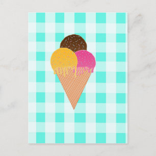 Ice-cream Postcard