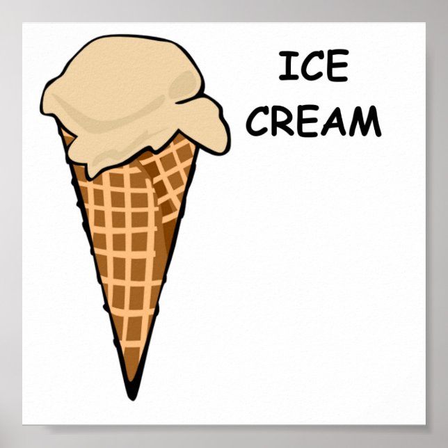 ICE CREAM POSTER (Front)