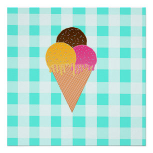 Ice cream poster