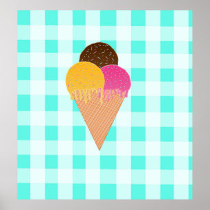 Ice cream poster