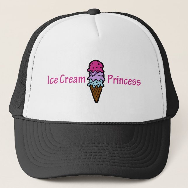 Ice Cream Princess Trucker Hat (Front)