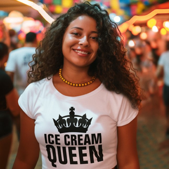 ICE CREAM QUEEN birthday T-SHIRTS (Creator Uploaded)