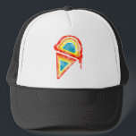 ice cream rainbow dripz trucker hat<br><div class="desc"></div>