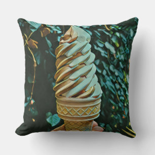Ice cream recipe cushion