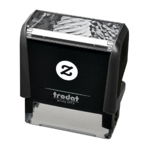Ice cream recipe self-inking stamp