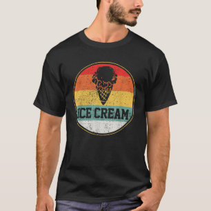 Ice Cream Retro Vintage Summer Treats Cool T-Shirt