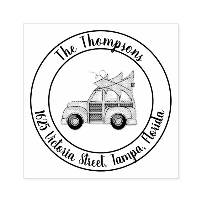 Ice Cream Rubber Stamp (Imprint)