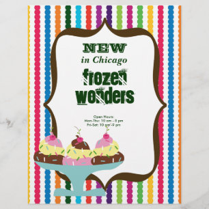 Ice Cream salon Flyer