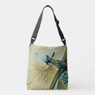 Ice cream scoop cake crossbody bag