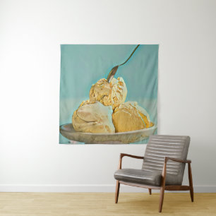 Ice cream scoop tapestry
