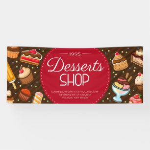 Ice cream shop Banner