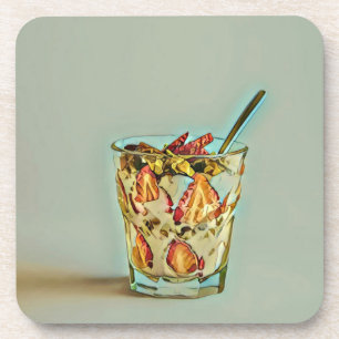 Ice cream shop coaster