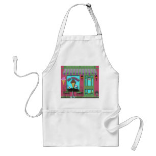 Ice Cream Shop store front apron