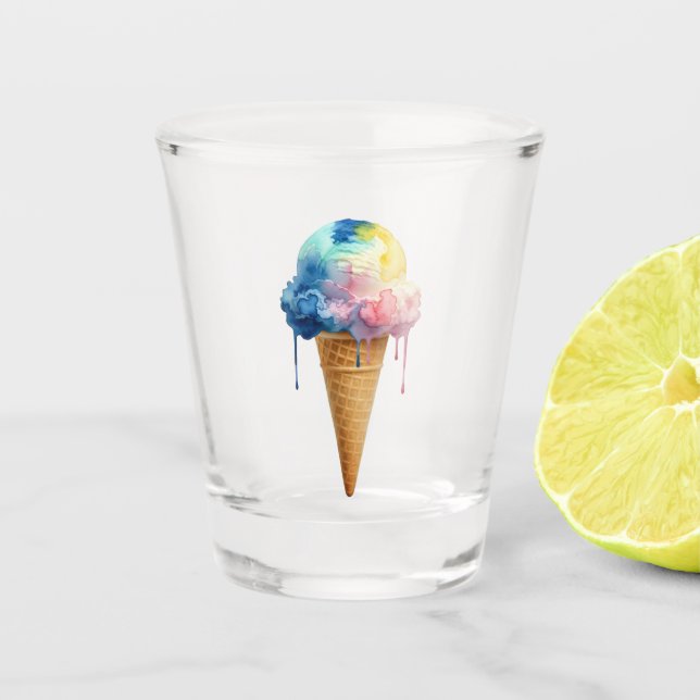 Ice Cream Shot Glass (Front)