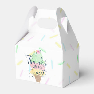 Ice Cream Shower  Favour Box