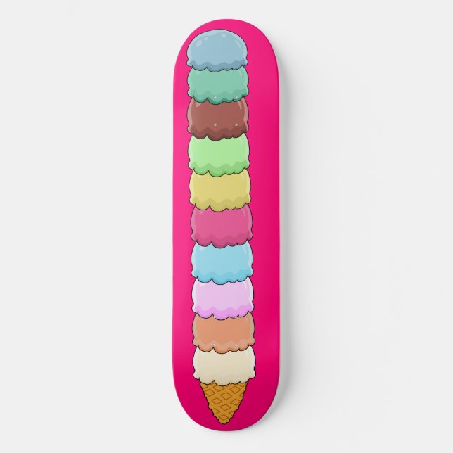 Ice Cream Skateboard Deck (Front)