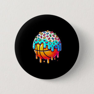 Ice Cream Sketll Drip Boys Girls Kids Sketll Stuff 6 Cm Round Badge