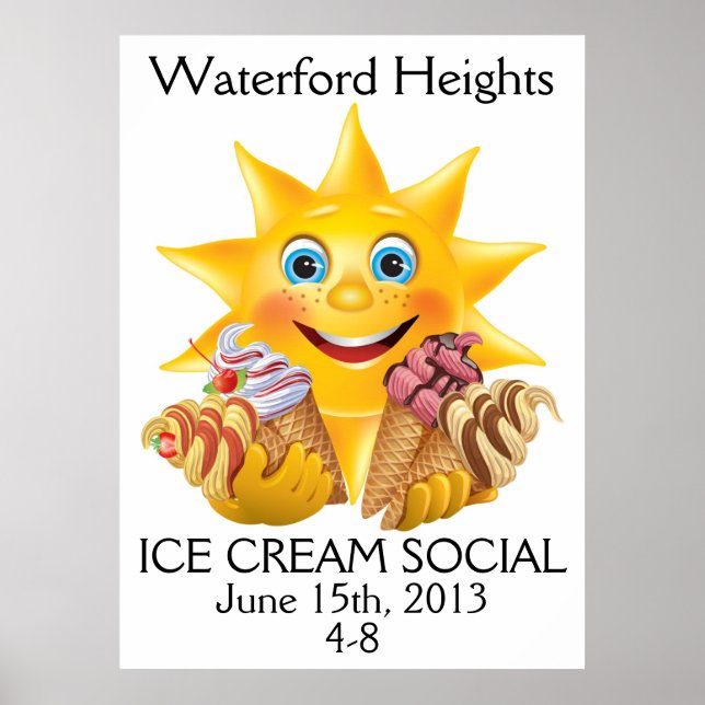 Ice Cream Social - SRF Poster (Front)