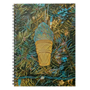 Ice cream sprinkles notebook