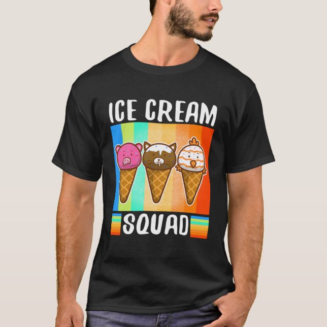 Ice cream squad  2 T-Shirt (Front)
