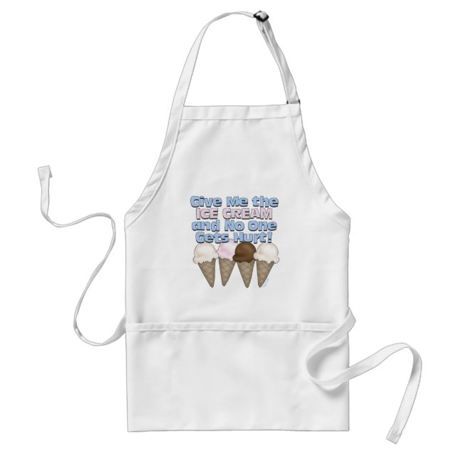 Ice Cream Standard Apron (Front)