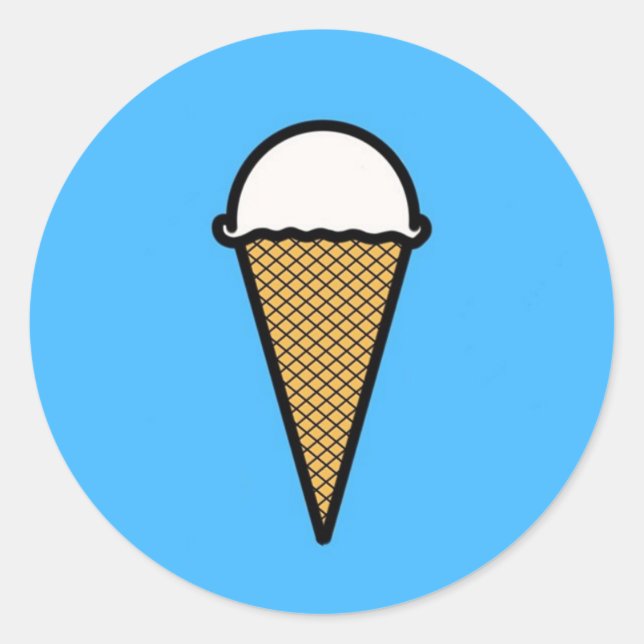 Ice Cream Sticker (Front)