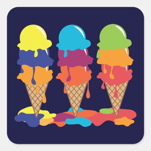 Ice Cream Sticker (Front)