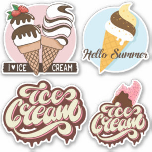 Ice Cream stickers