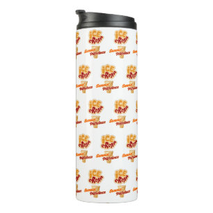 ice cream summer preference thermal tumbler