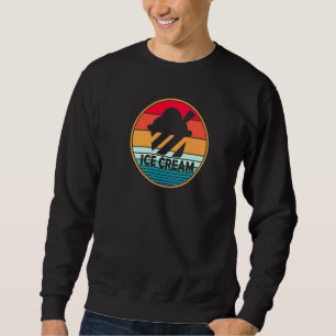 Ice Cream Summer Retro Vintage For Women Men Kids Sweatshirt