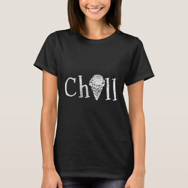 Ice Cream Summer Snack Gift  T-Shirt (Front)