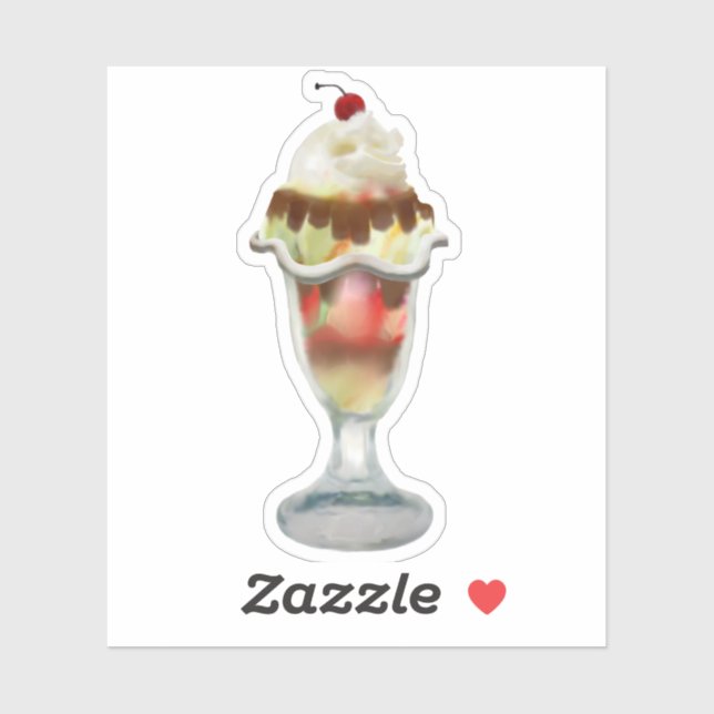 Ice cream Sundae  (Sheet)