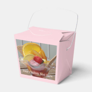 Ice Cream Sundae custom favor boxes