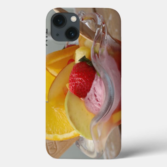 Ice Cream Sundae custom monogram cases (Back)