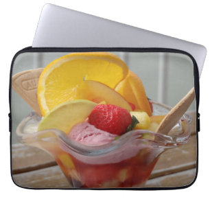 Ice Cream Sundae laptop sleeves