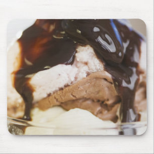 Ice cream sundae mouse pad