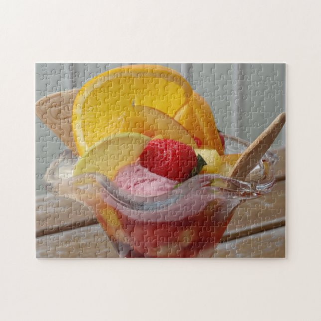 Ice Cream Sundae photo puzzle (Horizontal)