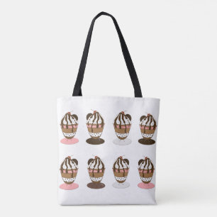 Ice Cream Sundaes Tote Bag