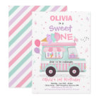 Ice Cream Sweet One Birthday Ice Cream Truck
