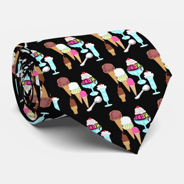 Ice Cream Tie (Rolled)