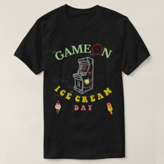 ICE CREAM TIME : VIDEO GAME QUOTE Tee T-Shirt