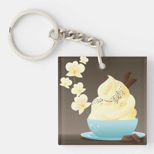 Ice Cream Treat Key Ring (Front)