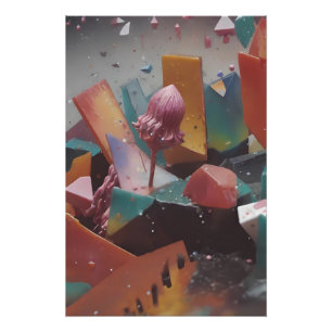 Ice Cream Treeling - Ken Gauge Art Poster